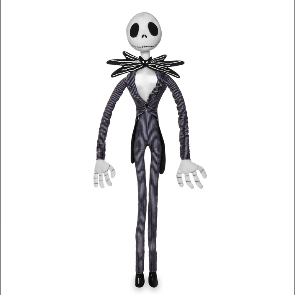 Jack Skellington Plush The Nightmare Before Christmas Medium 28'' nwt Halloween